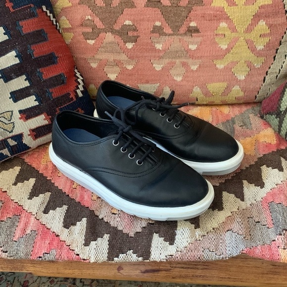 Camper Leather Lace-Up Sneakers - Picture 8 of 9